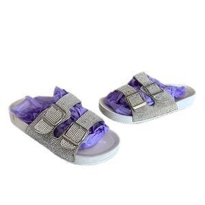 Madden girl Birkenstock’s rhinestone
